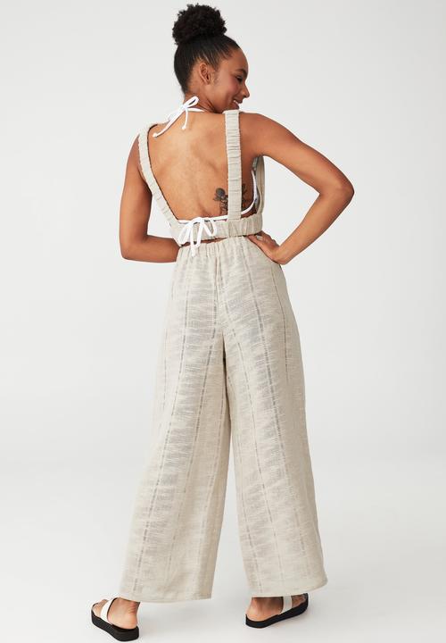 Cotton On - Beach wide leg pants - beach sand
