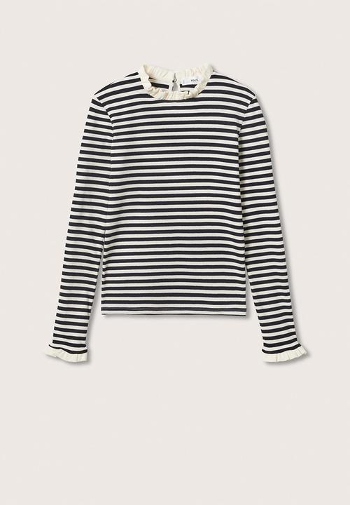 MANGO - T-shirt star - light beige