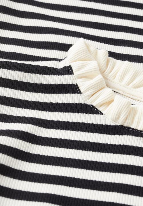 MANGO - T-shirt star - light beige