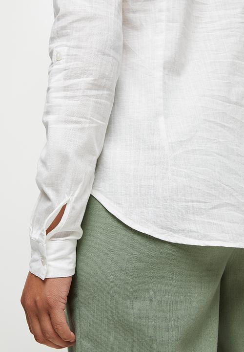 edit - Relaxed cotton shirt - milk