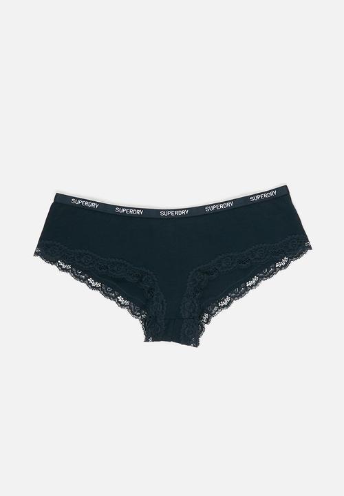 Superdry. - Lace trim brief - multi 