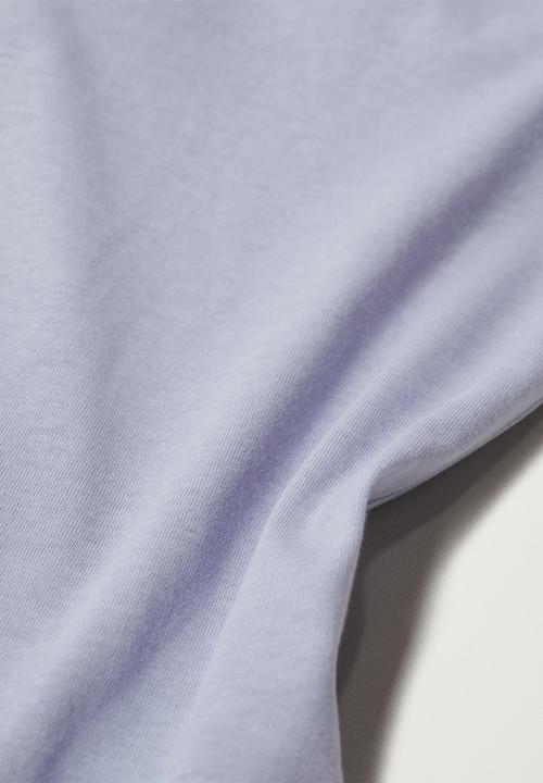 MANGO - T-shirt vicky14 - light pastel blue