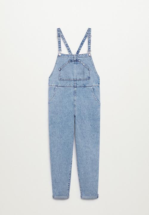 MANGO - Dungarees agnes - open blue