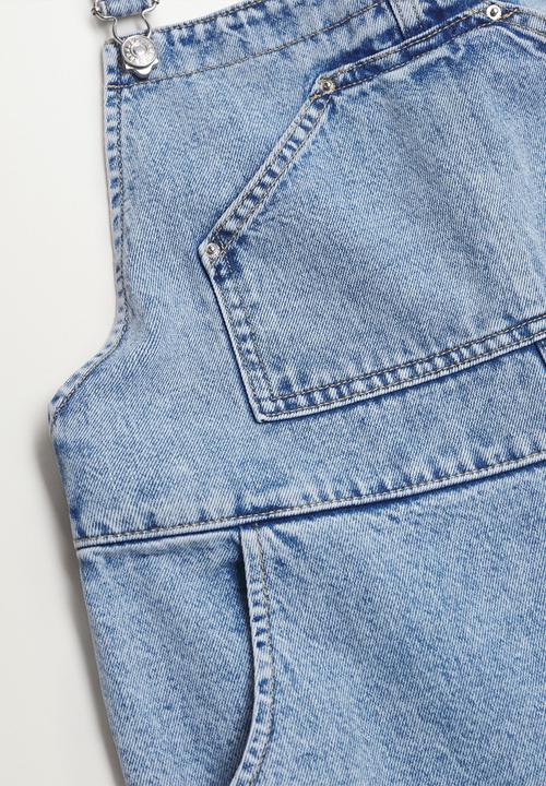 MANGO - Dungarees agnes - open blue