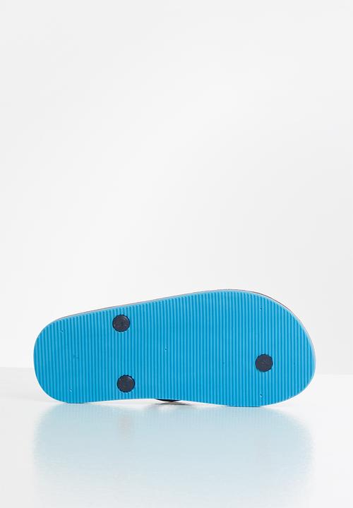 POLO - Boys carl monogram flip flop - navy