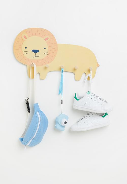 H&S - Lion coat rack - yellow