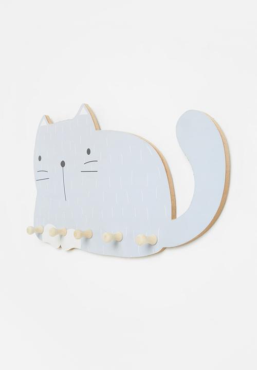 H&S - Cat coat rack - white