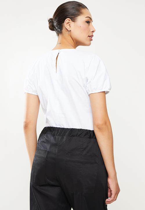 AMANDA LAIRD CHERRY - Bazley top - white