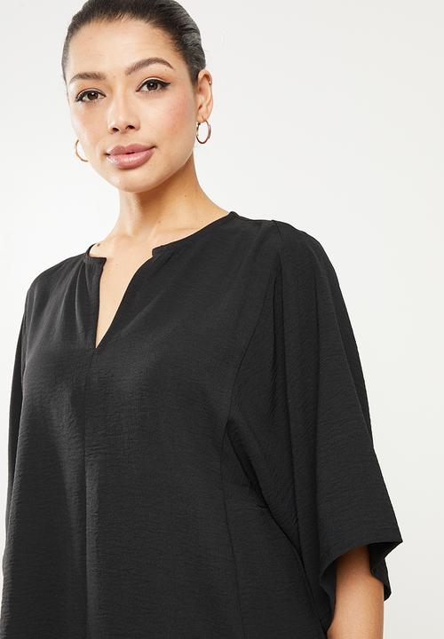 AMANDA LAIRD CHERRY - Mashai top - black