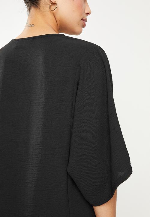 AMANDA LAIRD CHERRY - Mashai top - black
