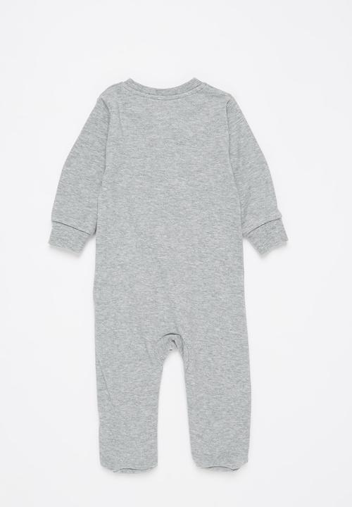 Converse - Cnvb long sleeve footed coverall - grey 