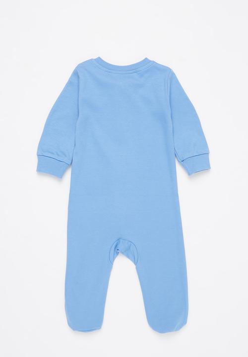 Converse - Cnvb long sleeve footed coverall - blue