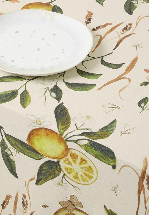 Hertex Haus - Lemontree tablecloth - summer