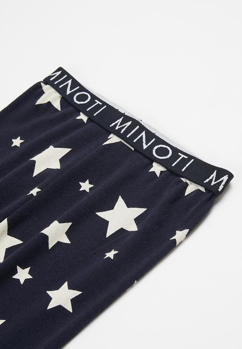 MINOTI - 2-piece i love you to the moon pyjama set - navy