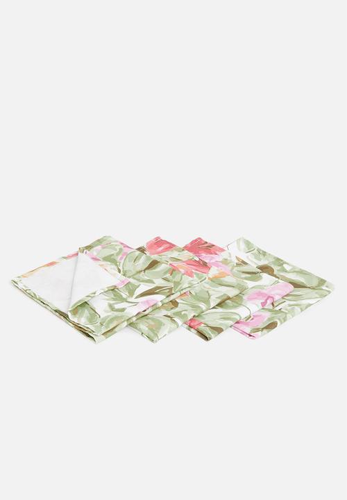 Hertex Haus - Bougainvillea napkin set of 4 - bloom