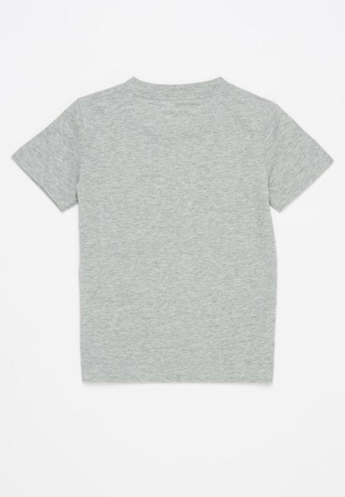Nike - Nkb boys jumbo futura tee - grey