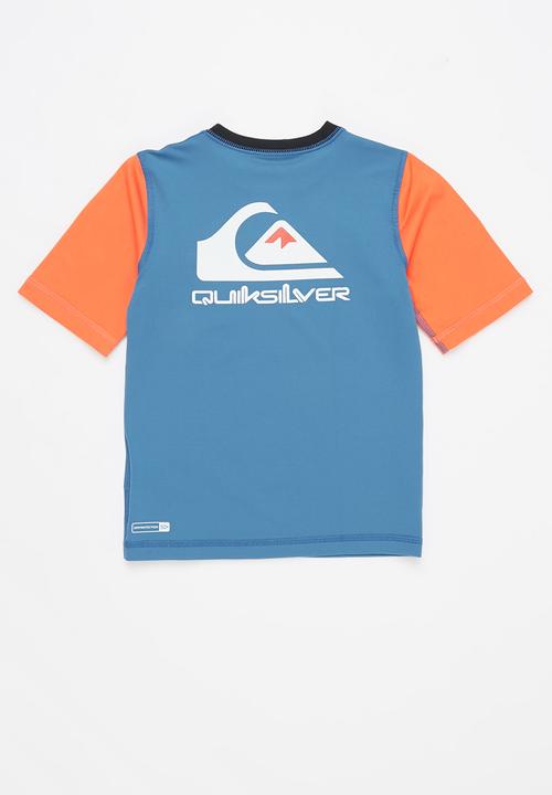 Quiksilver - Heats omni boy short sleeve - vallarta blue