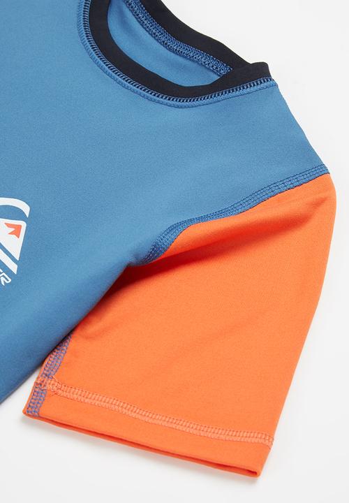 Quiksilver - Heats omni boy short sleeve - vallarta blue