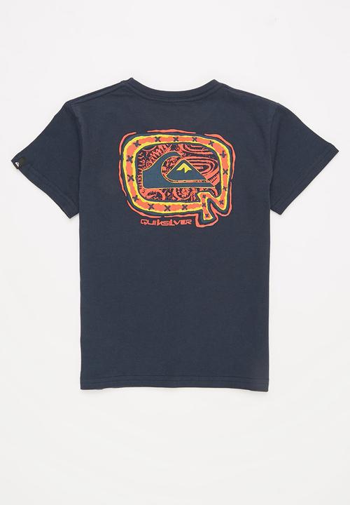 Quiksilver - Big q short sleeve boy - navy blazer