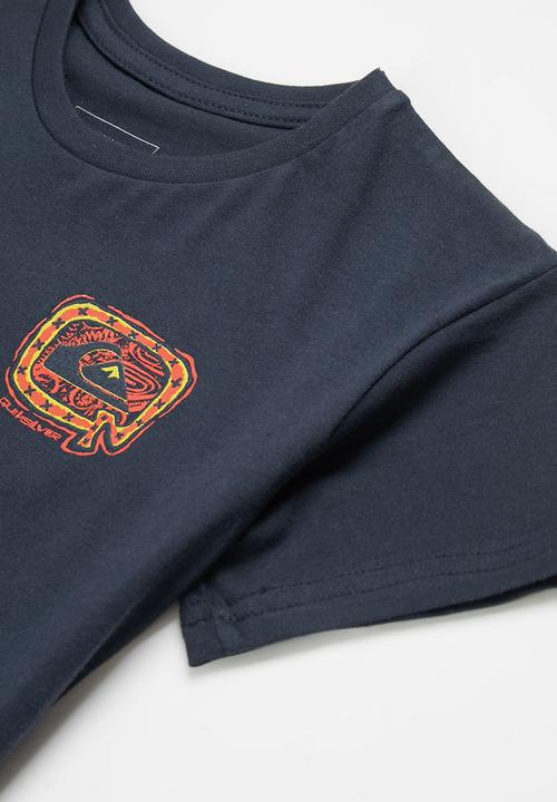 Quiksilver - Big q short sleeve boy - navy blazer