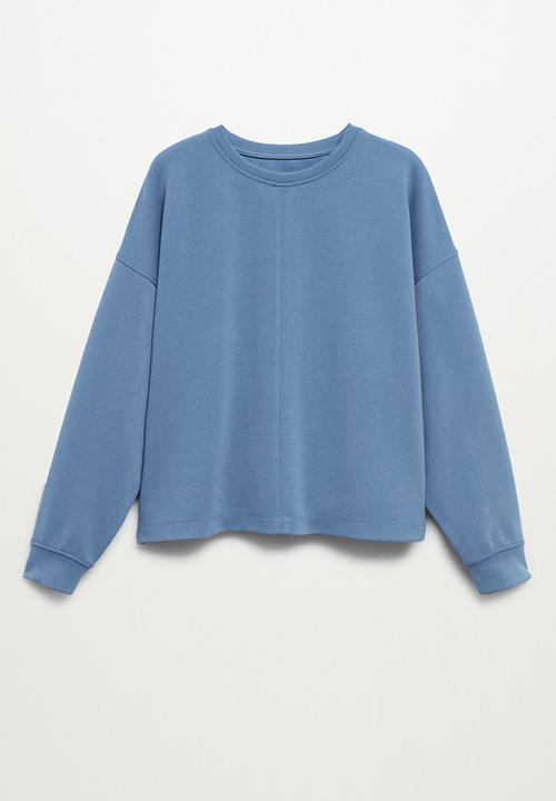 MANGO - Sweatshirt amelie - medium blue