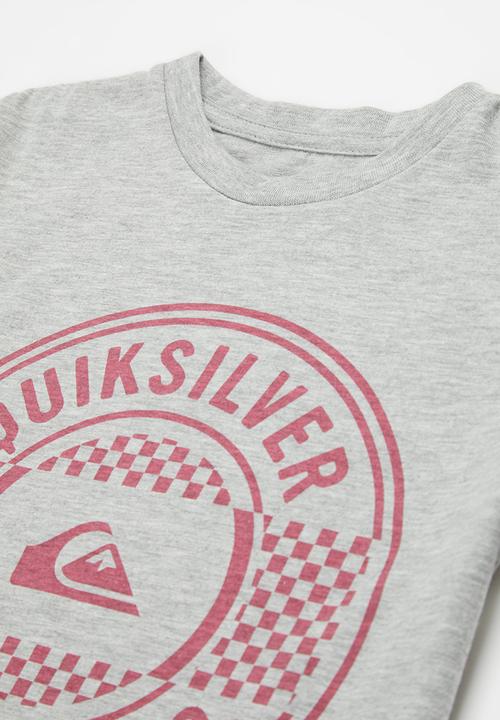 Quiksilver - Chilly boys short sleeve tee - grey melange