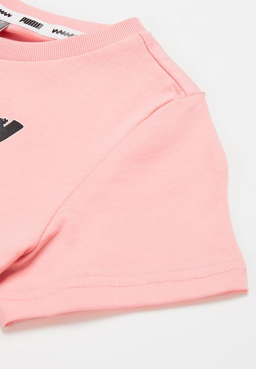 PUMA - Puma x peanuts tee - pink