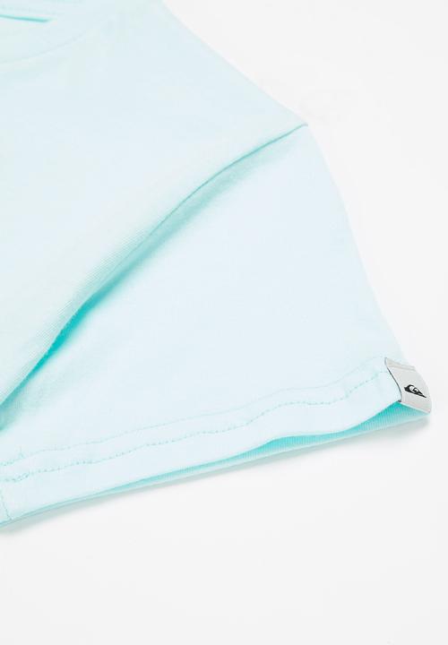 Quiksilver - Big q short sleeve boy - blue light