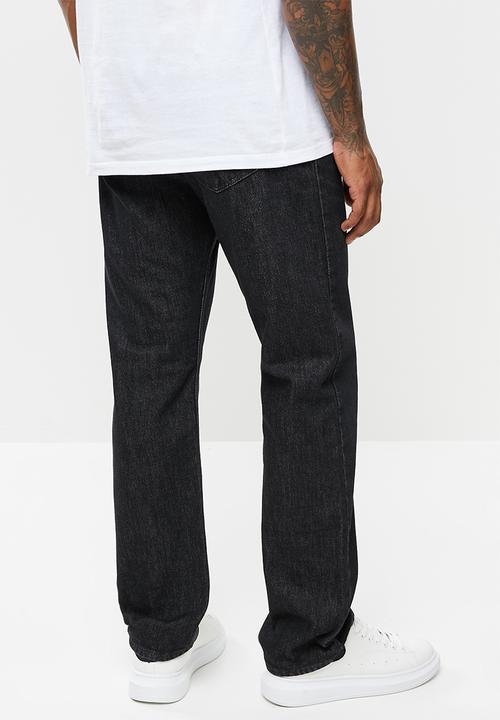 Levi’s® - 551z authentic straight falling roses - black