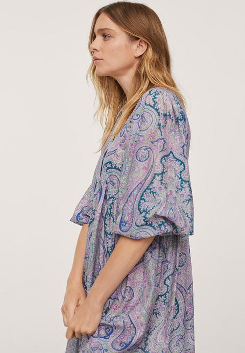 MANGO - Dress lamons - multi 