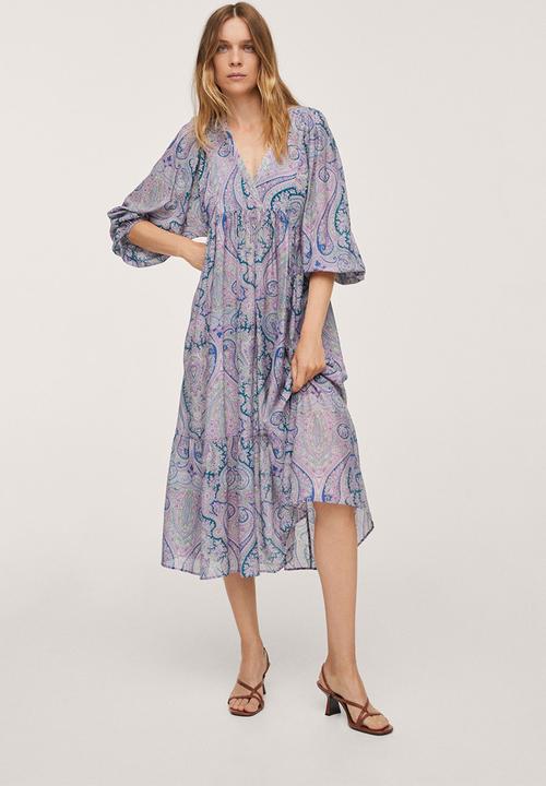 MANGO - Dress lamons - multi 