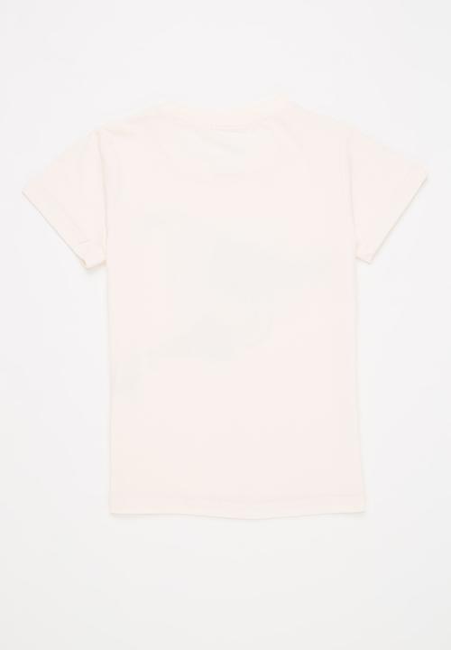 Pop Candy - Girls dino tee - light pink
