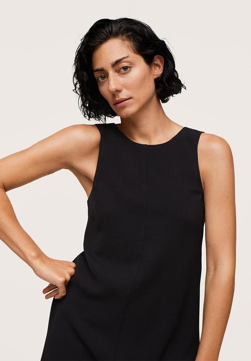 MANGO - Playsuit swing - black
