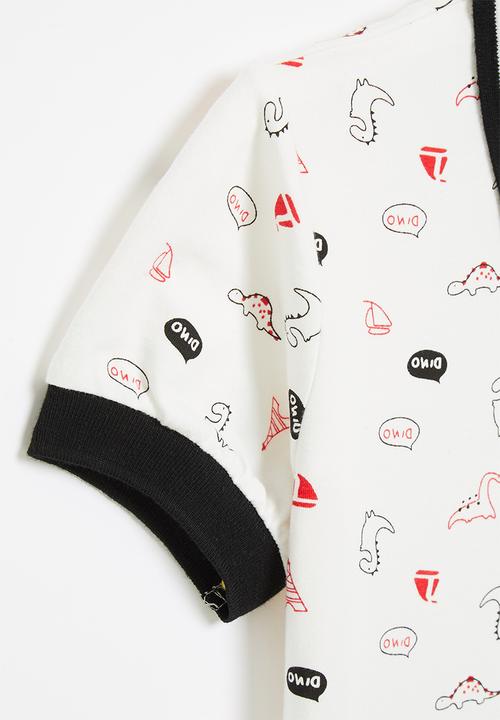 Pop Candy - Boys short sleeve golfer - multi 