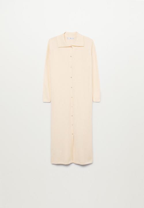 MANGO - Cardigan clara - light pastel yellow