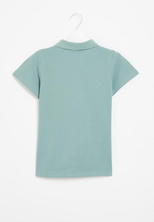 Pop Candy - Boys short sleeve golfer - blue