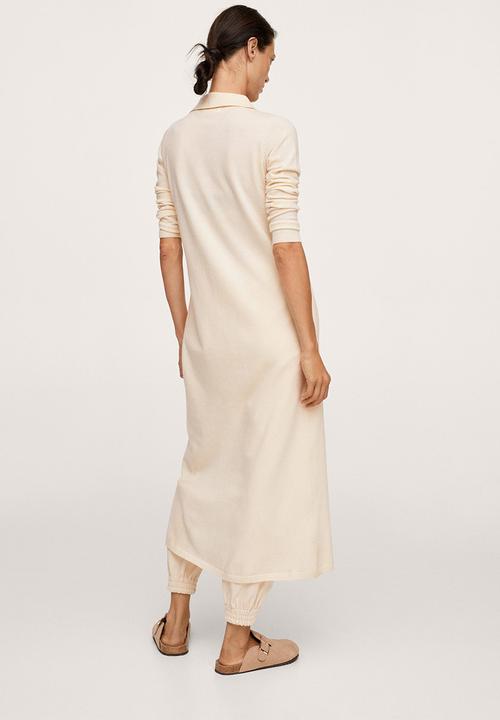 MANGO - Cardigan clara - light pastel yellow