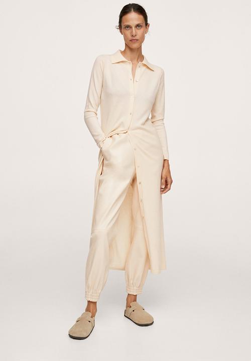 MANGO - Cardigan clara - light pastel yellow