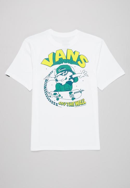 Vans - Sk8 cadet short sleeve boys - white