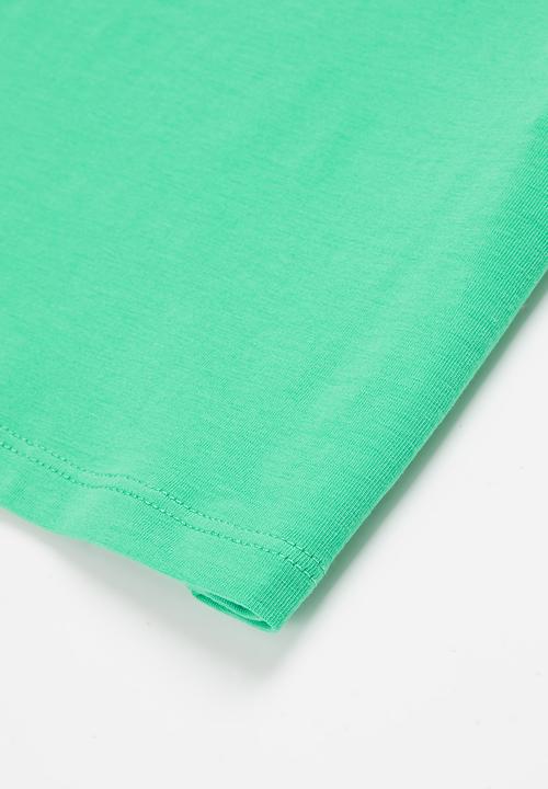 POLO - Girls Kelly short sleeve tee - green