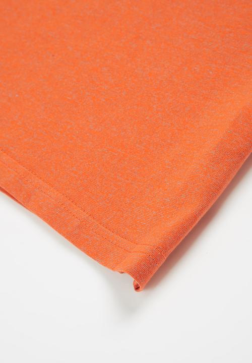 POLO - Boys pjc hawke space dye tee - orange