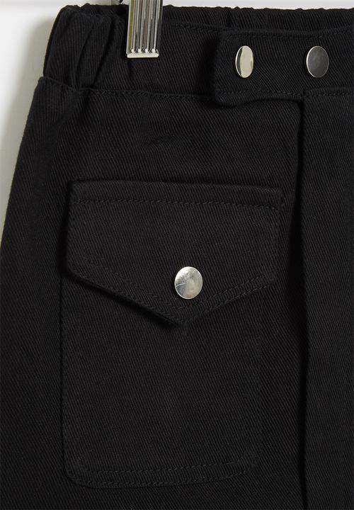 Pop Candy - Skirt with pockets - black