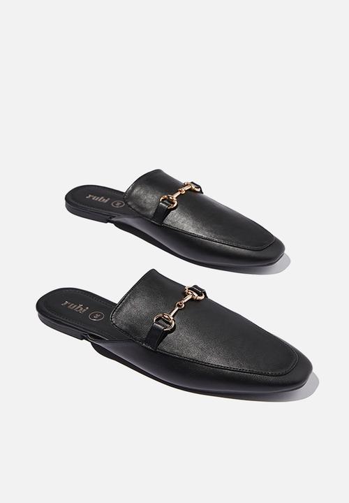 Cotton On - Eva loafer mule - black