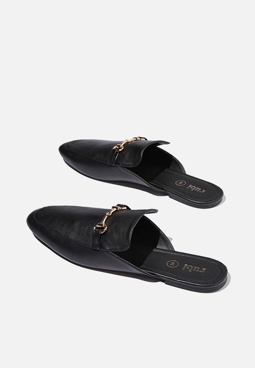 Cotton On - Eva loafer mule - black