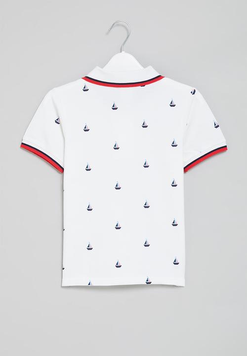 Pop Candy - Boys short sleeve golf tee - multi 