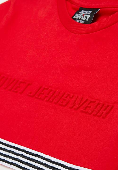 SOVIET - B harley fashion tee - red