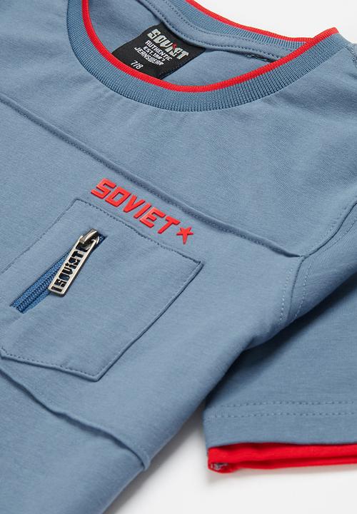 SOVIET - B booker fashion tee - airforce