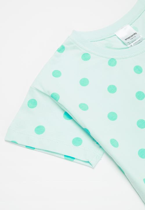 Pop Candy - Girls soda tee - light green