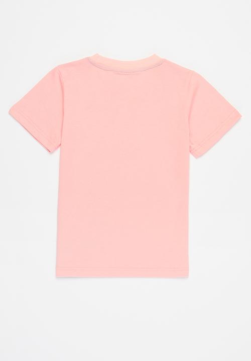 Pop Candy - Girls giraffe tee - pink