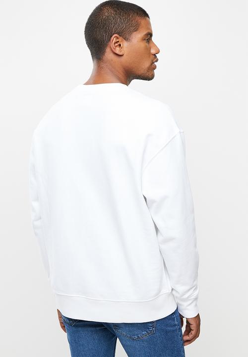 Levi’s® - Relaxd graphic crew pride logo crew - white